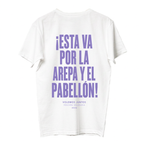 Edición Solidaria por Venezuela - Arepa y pabellón (Blanca)