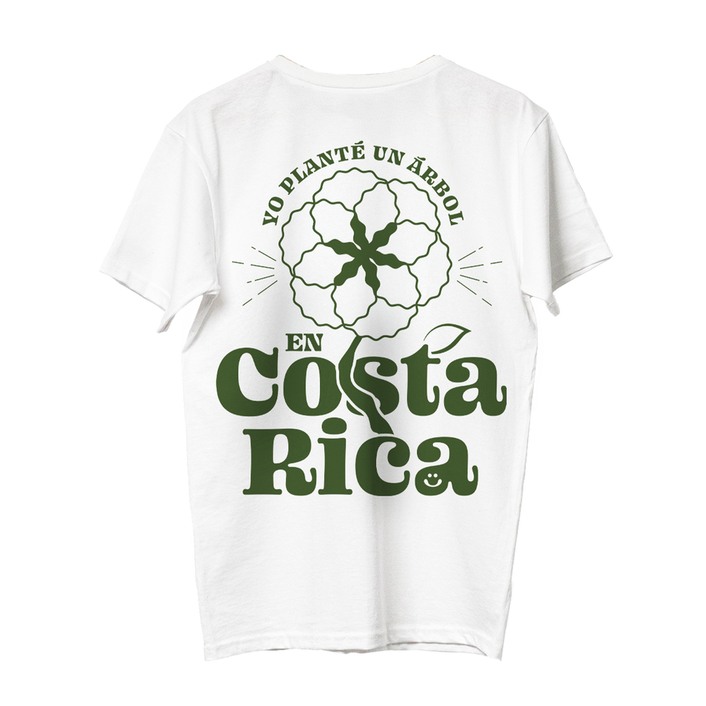 Camisa Costa Rica - Planta 1 Arbol Blanca