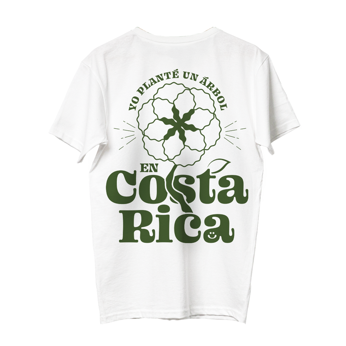 Camisa Costa Rica - Planta 1 Arbol Blanca