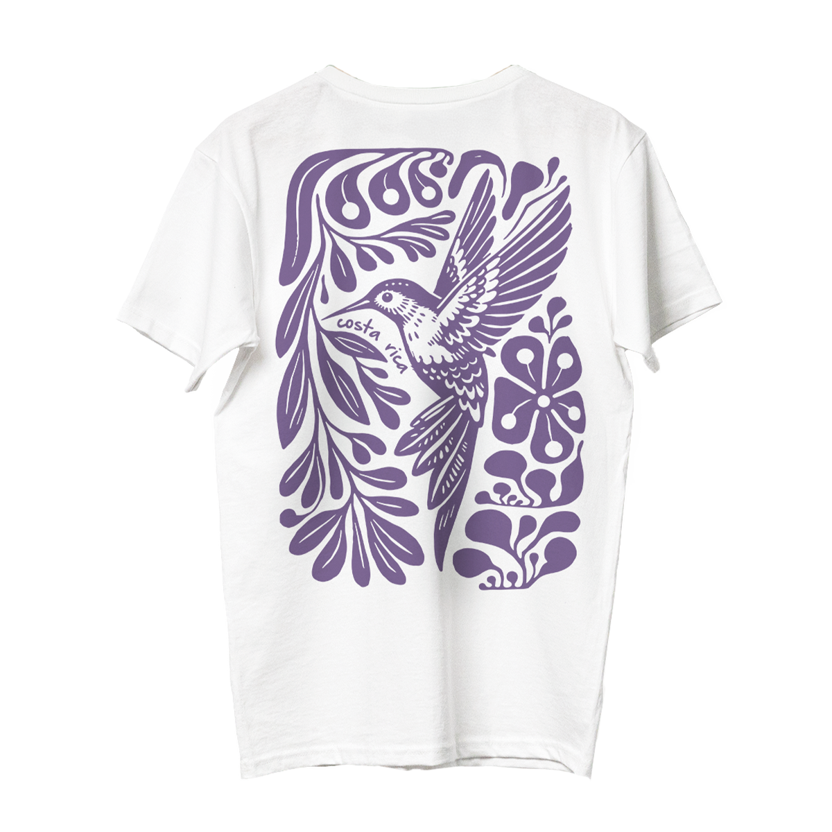 Camisa Colibrí Blanca - Fauna Latina