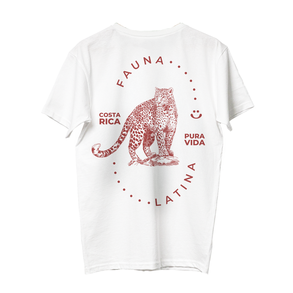 Camisa Jaguar Blanca - Fauna Latina