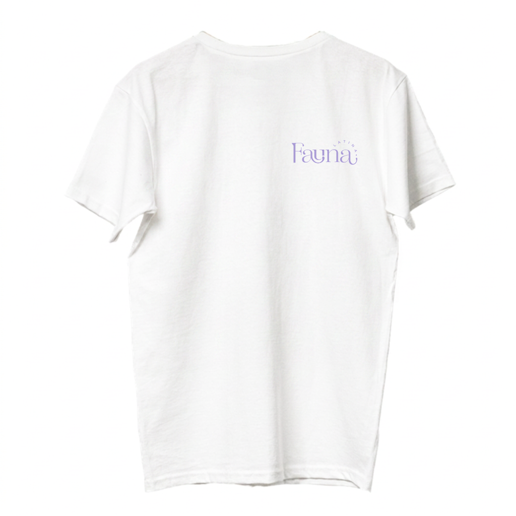 Camisa Colibrí Blanca - Fauna Latina