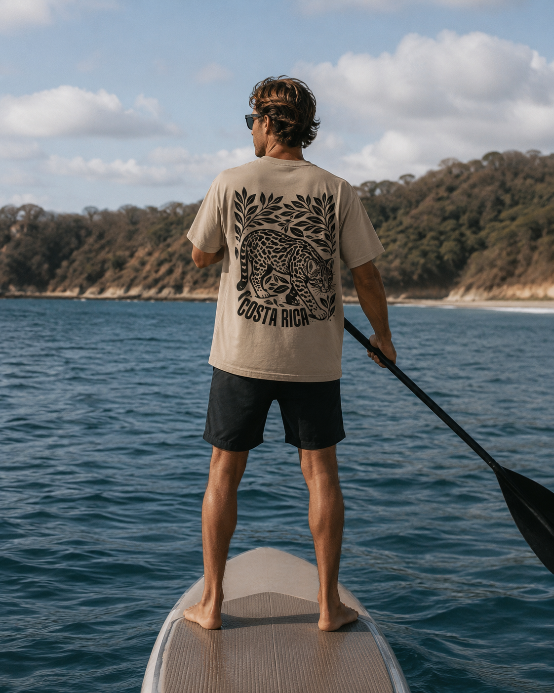 Camisa Ocelote Crema - Fauna Latina