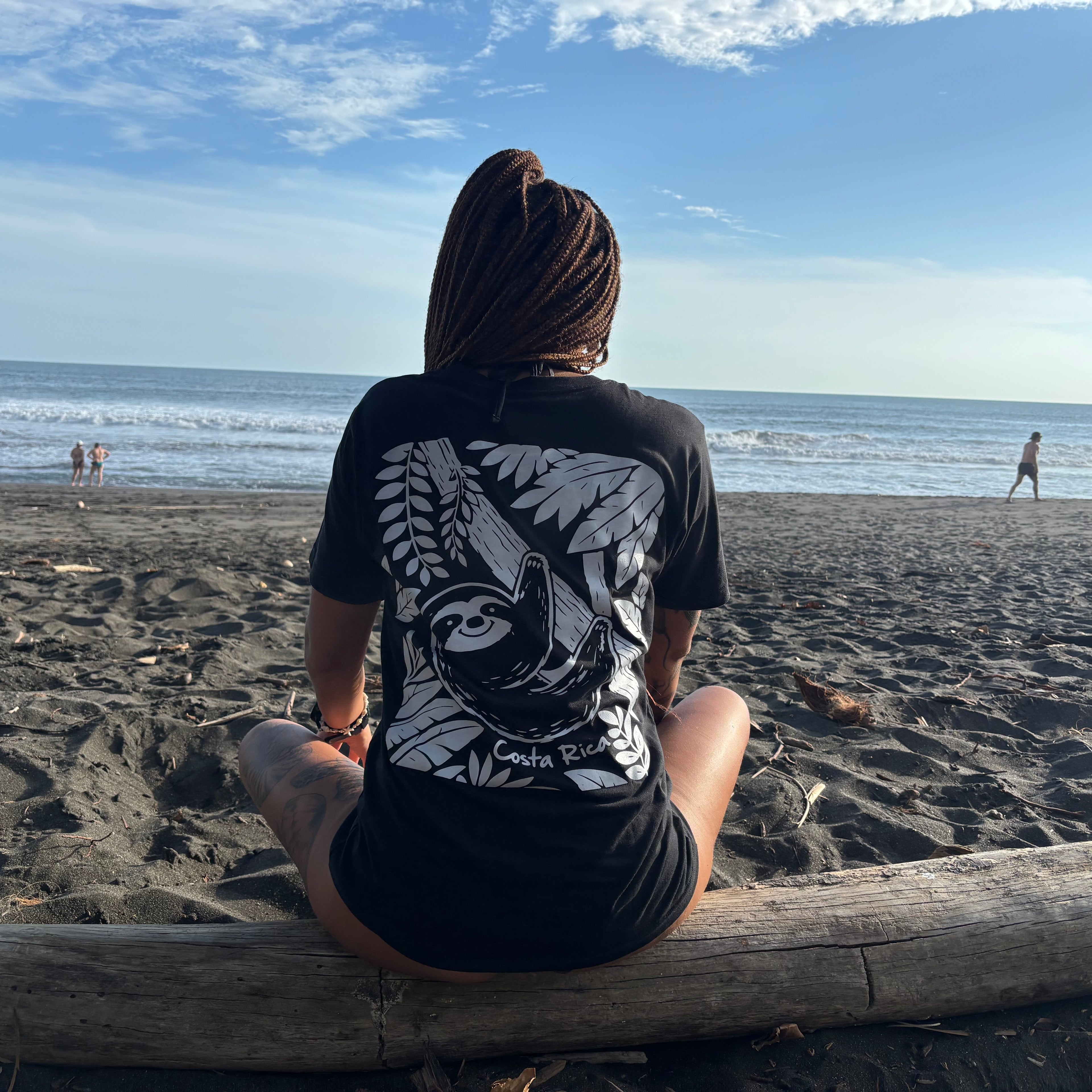 Camisa Perezoso Negra - Fauna Latina