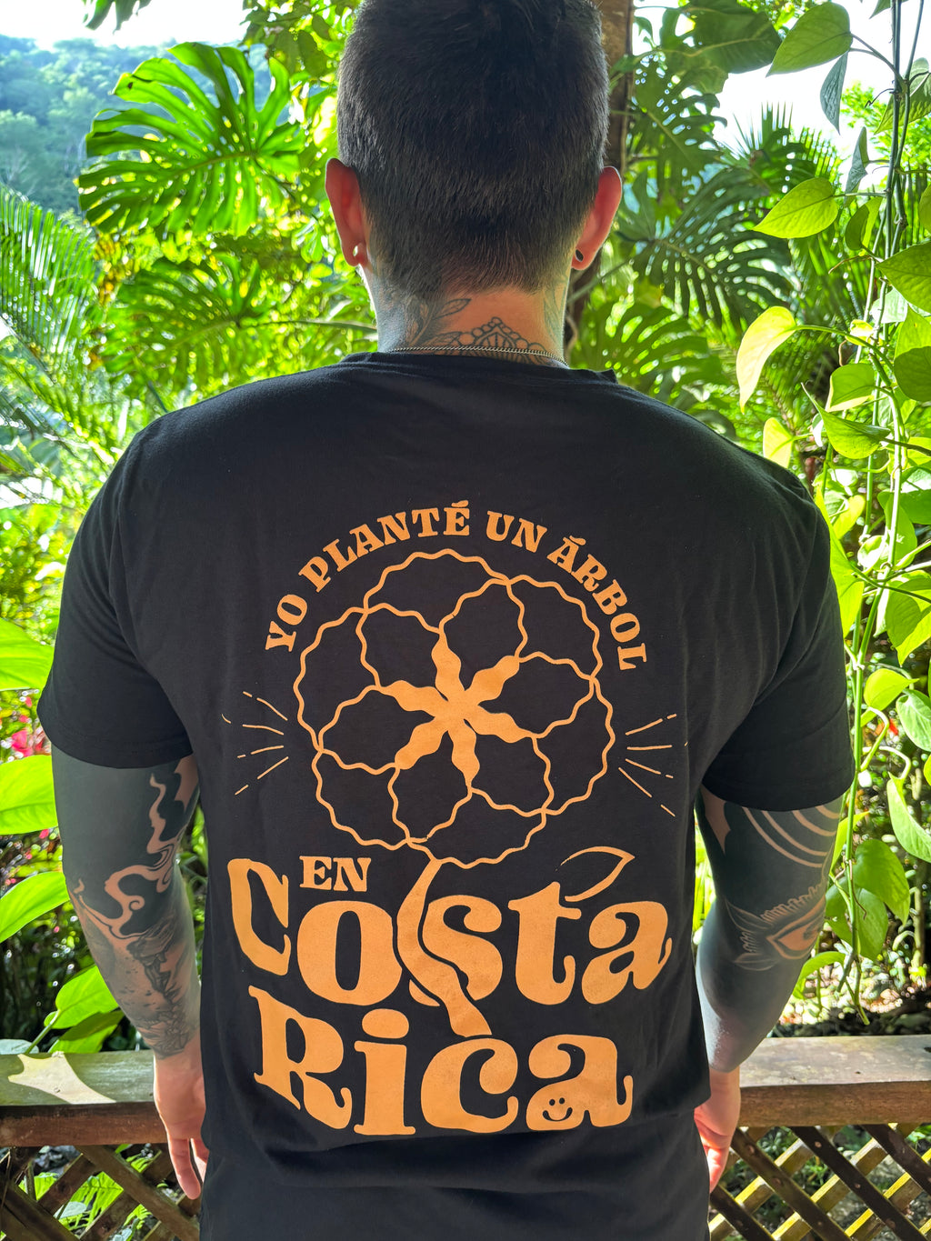 Camisa Costa Rica - Planta 1 Arbol Negra