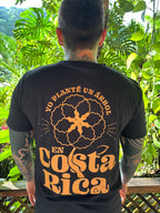 Camisa Costa Rica - Planta 1 Arbol Negra