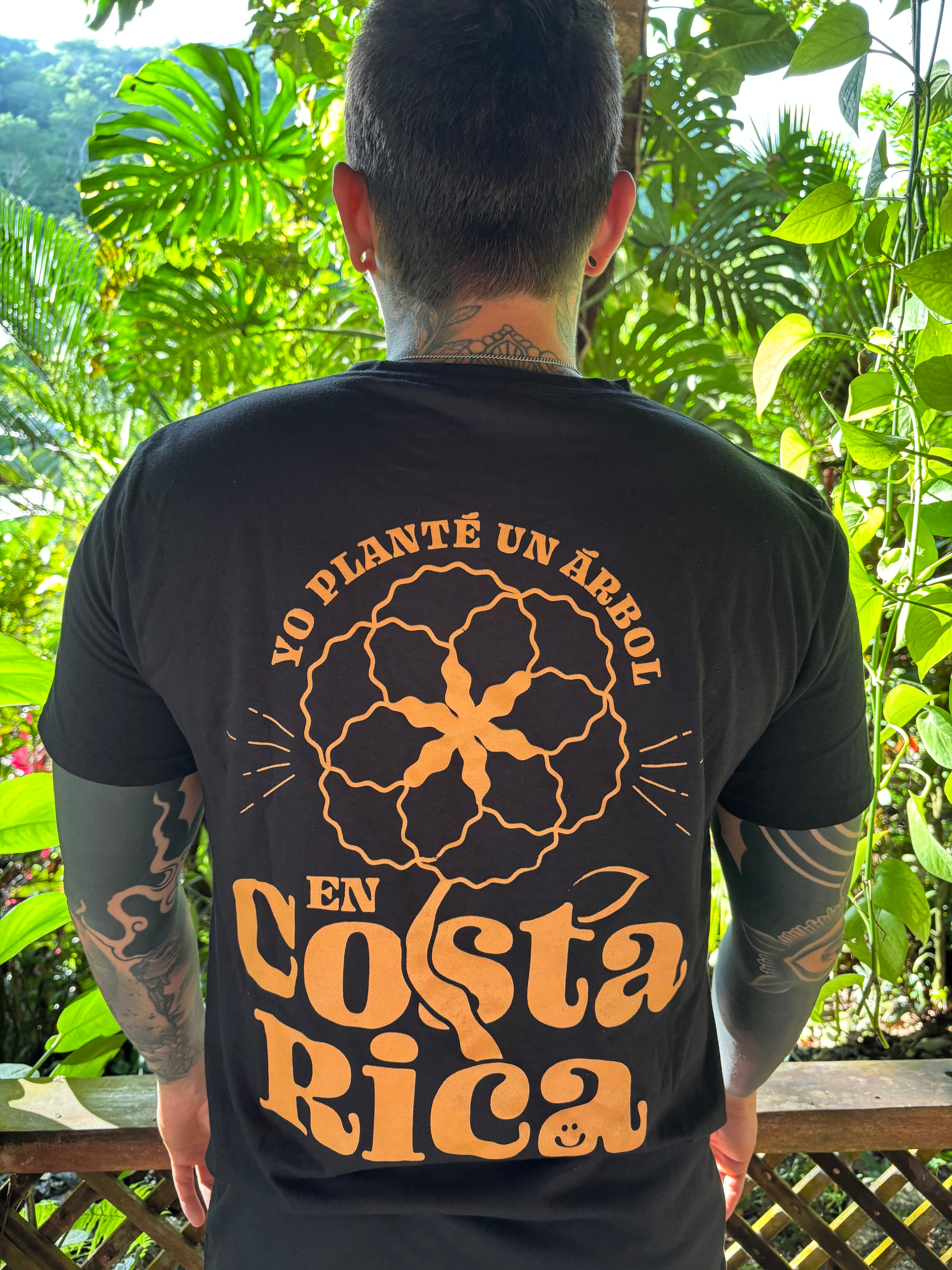 Camisa Costa Rica - Planta 1 Arbol Negra