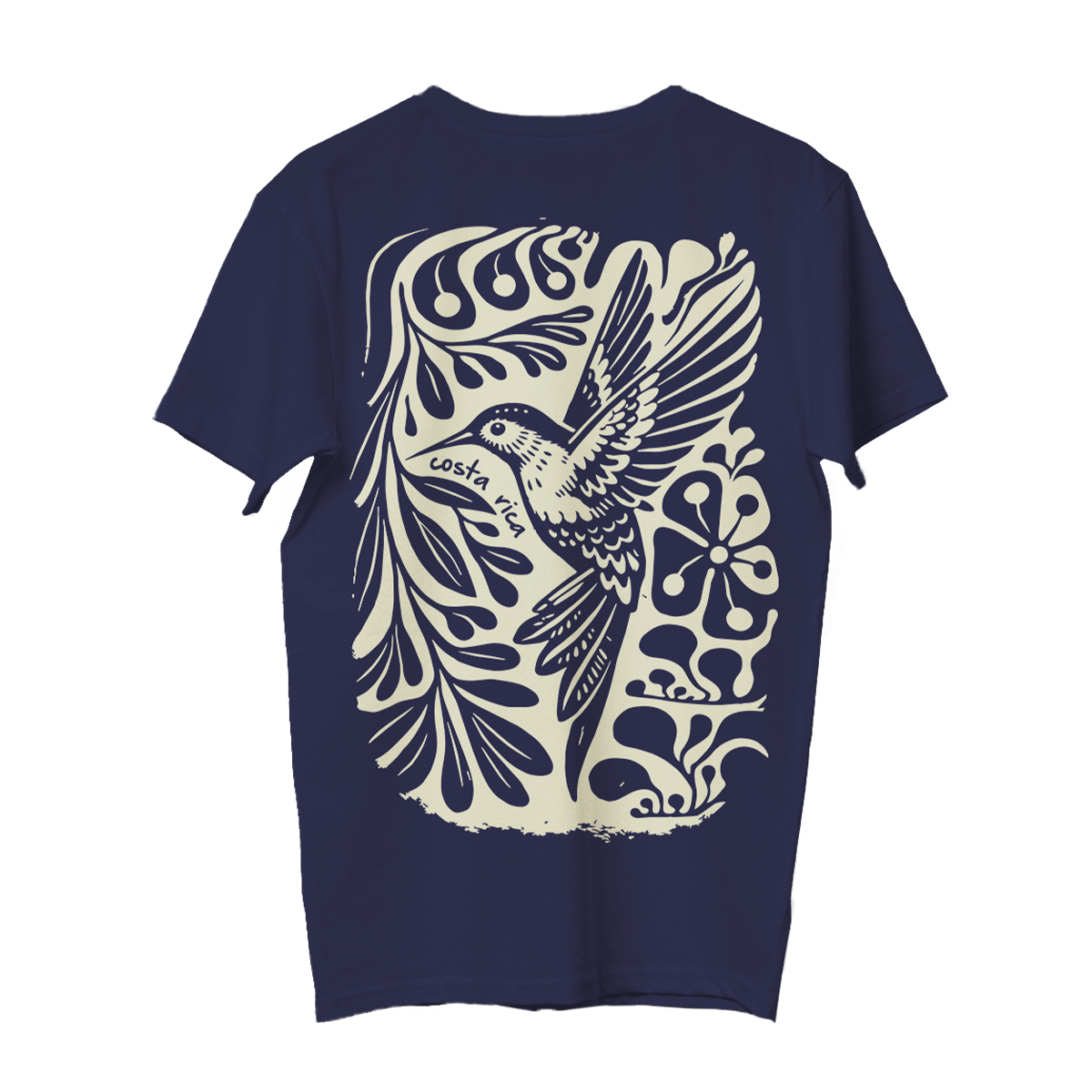 Camisa Colibrí Azul
