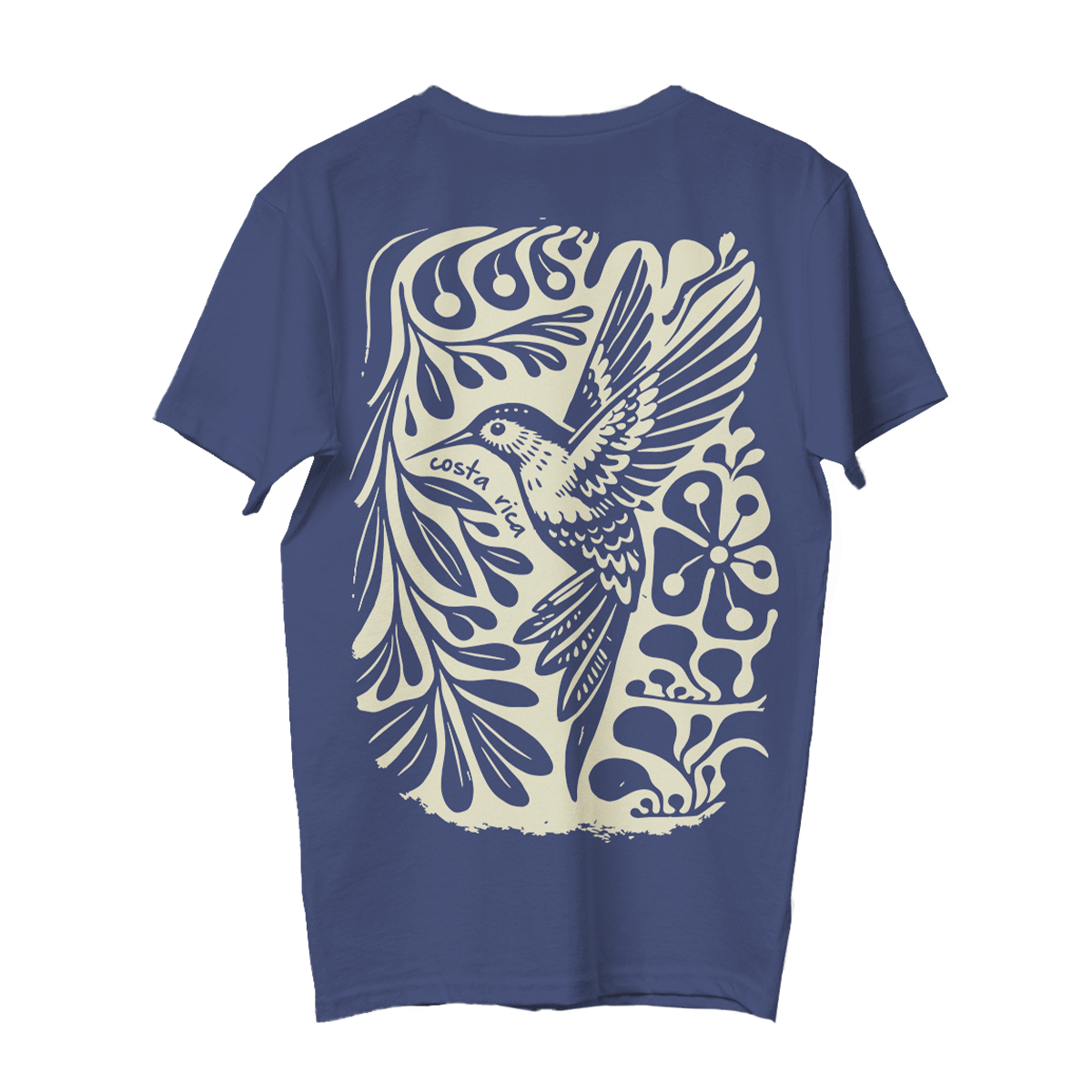Camisa Colibrí Azul