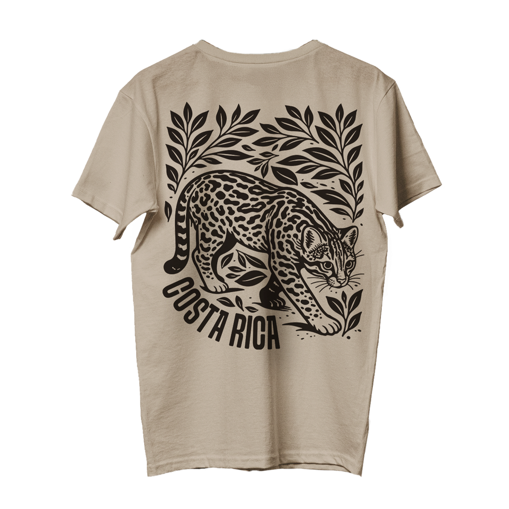 Camisa Ocelote Crema - Fauna Latina