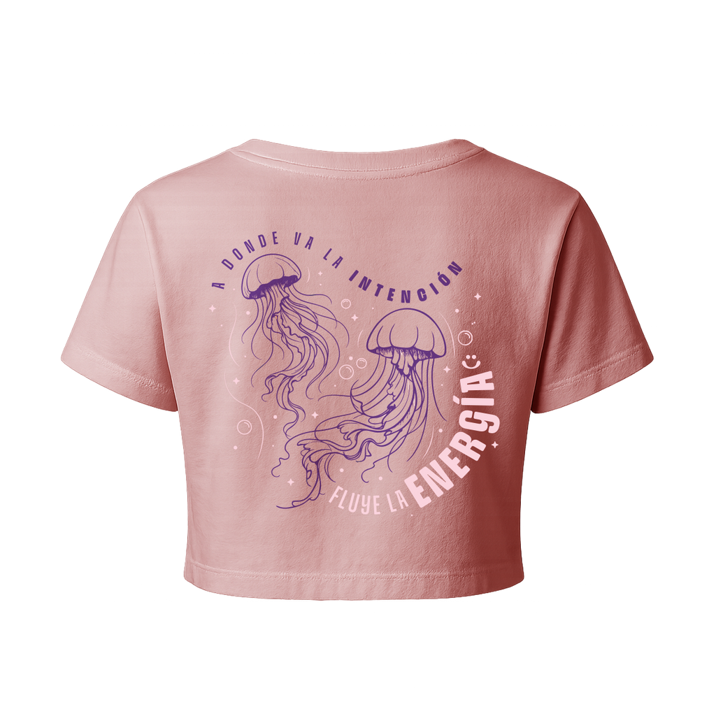 Blusa Oversized  “A Dónde Va la Intención Fluye la Energía”