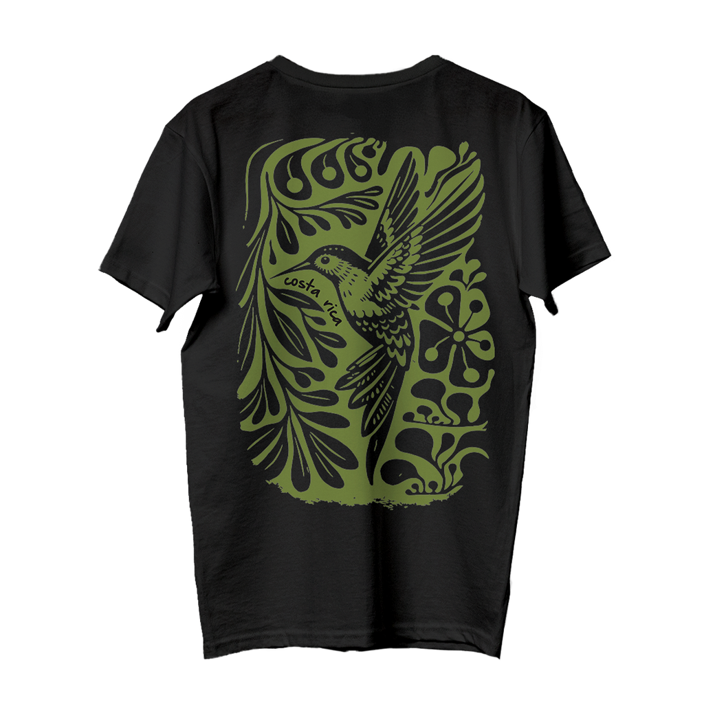 Camisa Colibrí Negra - Fauna Latina