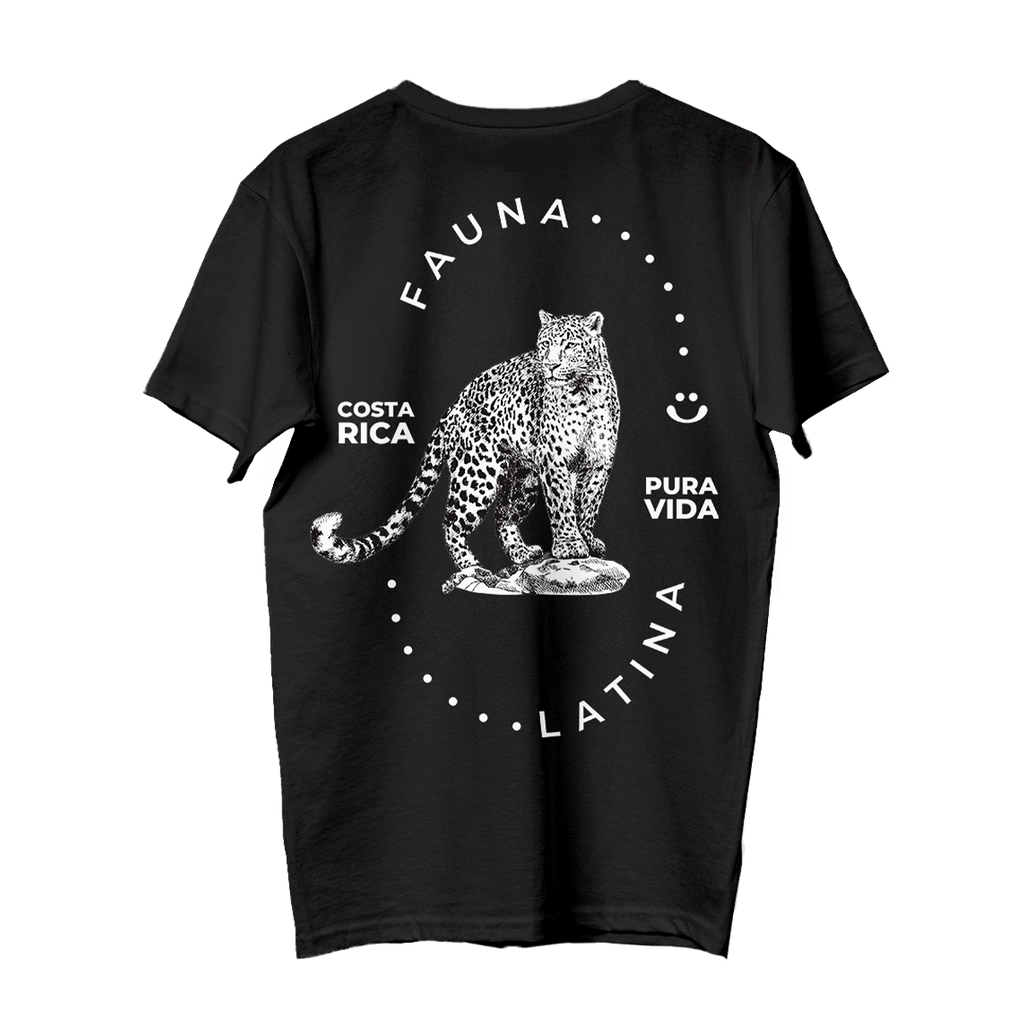 Camisa Jaguar Negra - Fauna Latina