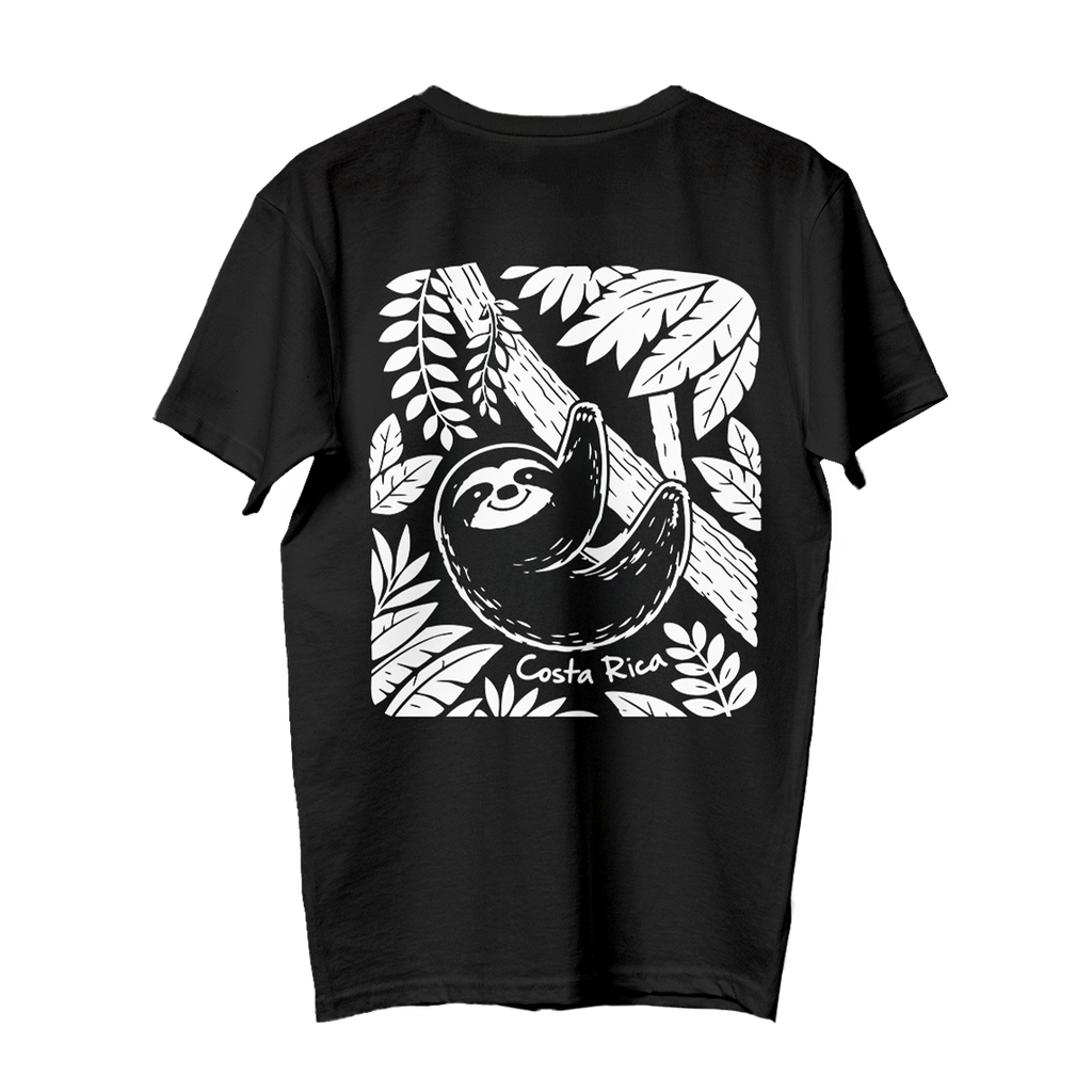 Camisa Perezoso Negra - Fauna Latina