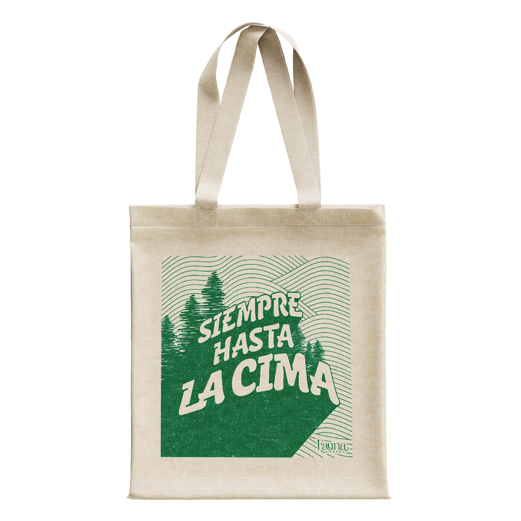 Preventa Totebag “Siempre hasta la cima”
