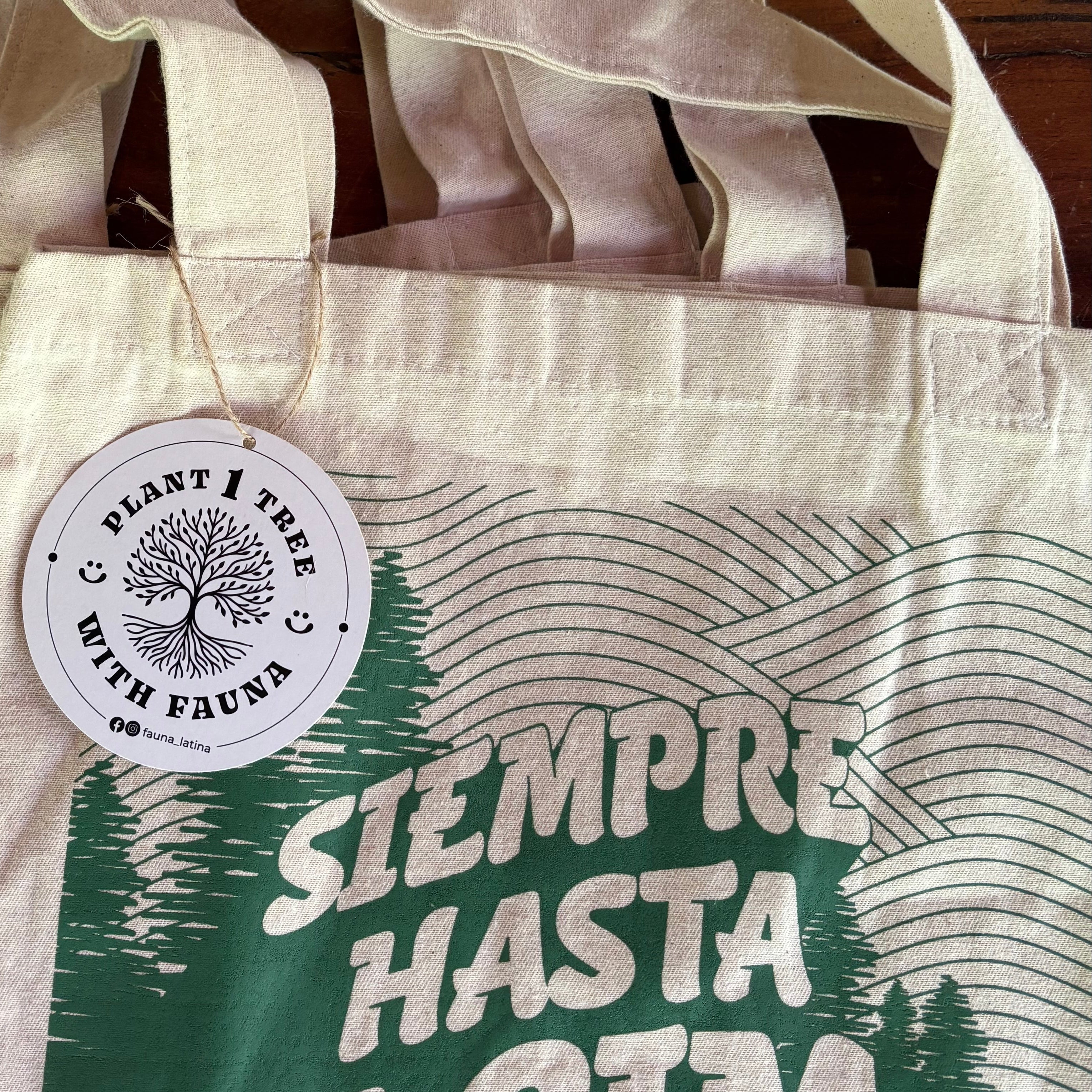 Preventa Totebag “Siempre hasta la cima”